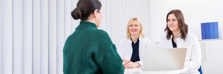Bewerbungsgespräch Augenklinik