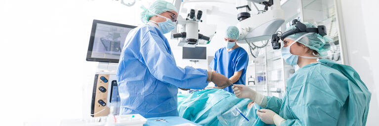 Augenoperation